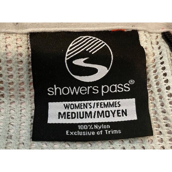 Showers Pass Waterproof Cycling Jacket Orange With Reflective Accents Medium - Picture 3 of 12